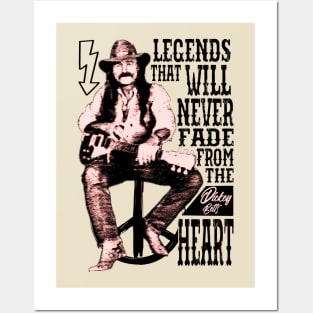 Legends that will never fade from the heart Posters and Art